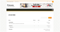 Desktop Screenshot of foruns.terravista.pt