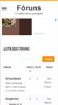 Mobile Screenshot of foruns.terravista.pt