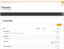 Tablet Screenshot of foruns.terravista.pt